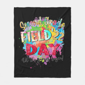 2. Grade Field Day 2022 Lass The Games Begin Kids Fleecedecke