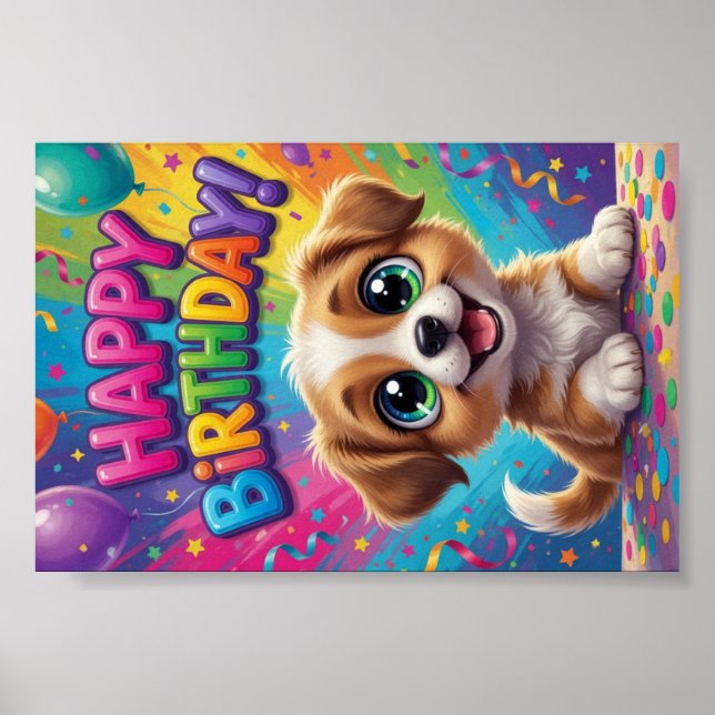 #2 Happy Birthday Poster (Vorne)