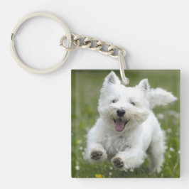 2 Haustier-Foto-Schlüsselanhänger-Geschenk-Hund Schlüsselanhänger