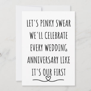 2. Hochzeitstag Karte