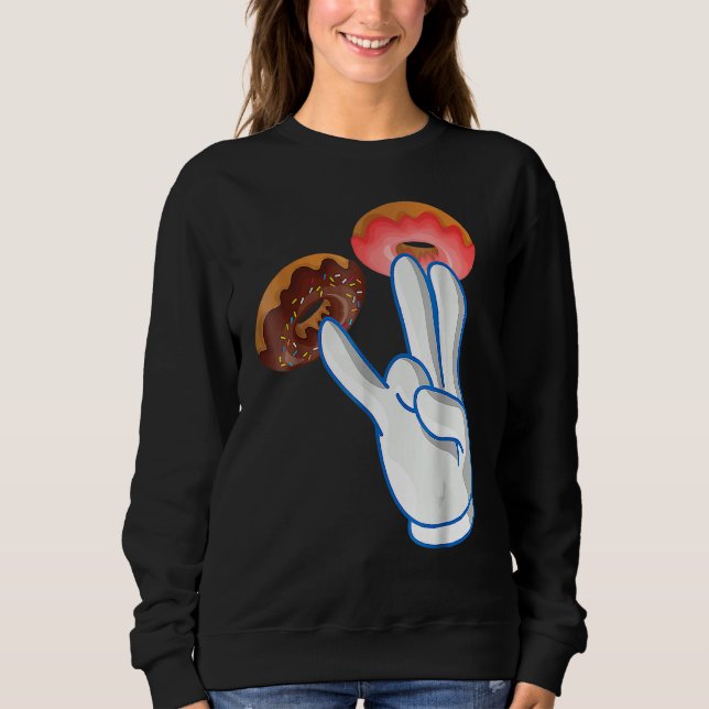 2 Im rosa 1 im stinkenden sonnigen erwachsenen Hum Sweatshirt (Vorderseite)