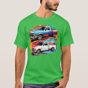2 in 1 Chevy S10 Drag Truck T-Shirt