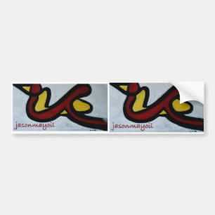2 in 1 Logoaufkleber Autoaufkleber