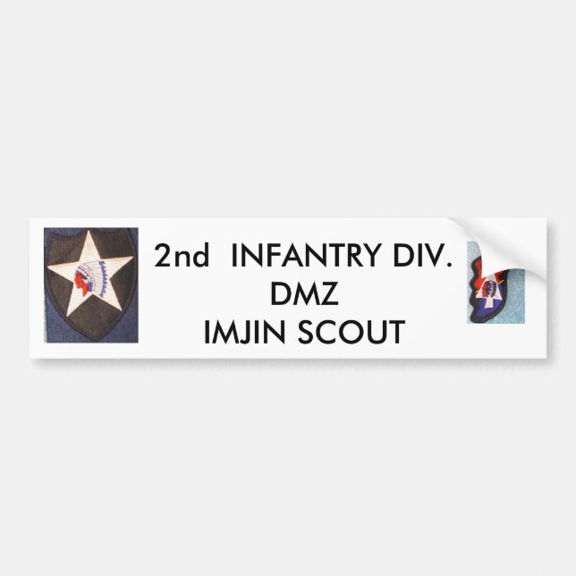 2. Inf Div. 001, 2. Inf Div. 002, 2. INFANTERIE… Autoaufkleber (Vorne)
