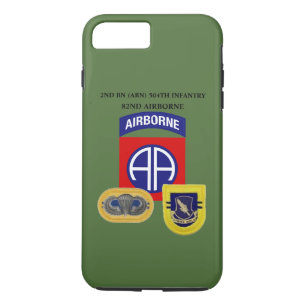 2. INFANTERIE iPHONE FALL DES BATAILLON-(ABN) 504. 8 Plus/7 Plus Hülle