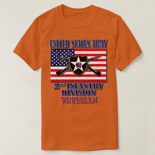 2. Infanterieabteilung Veteran 1 T-Shirt (Design vorne)