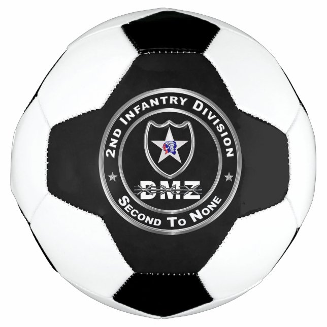 2. Infanteriedivision DMZ NIEDRIGERER PREIS Fußball (Vorderseite)
