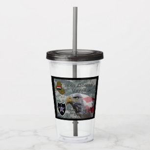 2. Infanteriedivision Irak Kampf Veteran Acryltrinkbecher