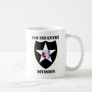 2. Infanteriedivision mit Text Tasse