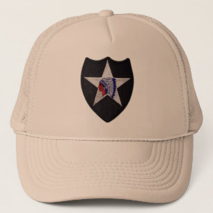 2. Infanteriedivisionveteranentierarzt-Flecken Hut Truckerkappe