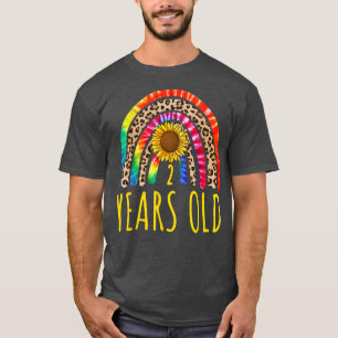 2 Jahre alt 2. Geburtstag Gefärbte Krawatte Sonnen T-Shirt