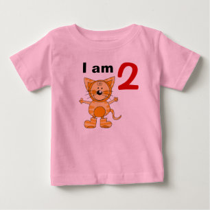 2 Jahre alt Geburtstagsjunge/Mädchengeschenk (Oran Baby T-shirt