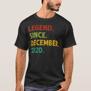 2 Jahre alte Legende Seit Dezember 2020 2. Geburts T-Shirt