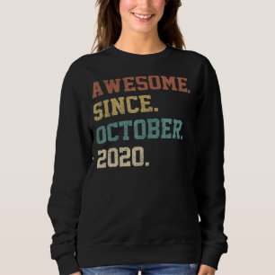 2 Jahre altes Wetter Phantastisch seit Oktober 202 Sweatshirt