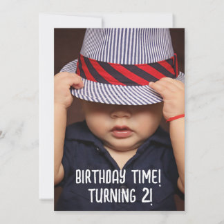 2 JAHRE FOTO PARTY EINLADUNGEN