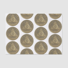 2-Jahres-Erholung-Jahrtausend-Münze Seidenpapier