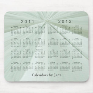2-Jahres-Kalender 2011 - 2012 Mousepad