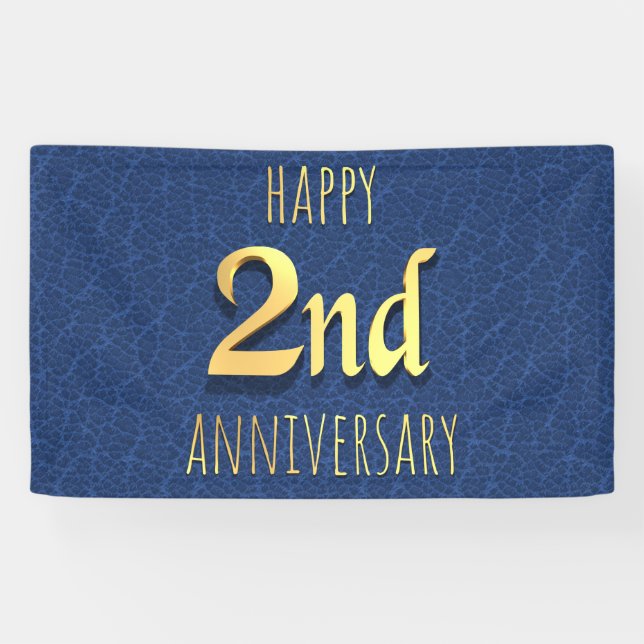 2. Jahrestag Banner (Horizontal)