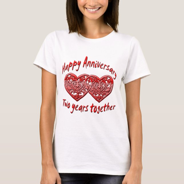 2. Jahrestag T-Shirt (Vorderseite)