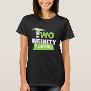 2-jährig 2 Unendlich und über den 2. Geburtstag hi T-Shirt