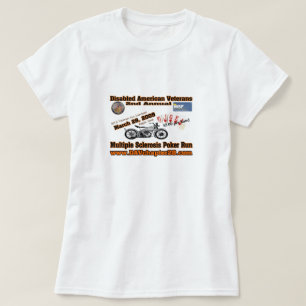 2. Jährlicher DAV Mitgliedstaat-Poker laufen T-Shirt