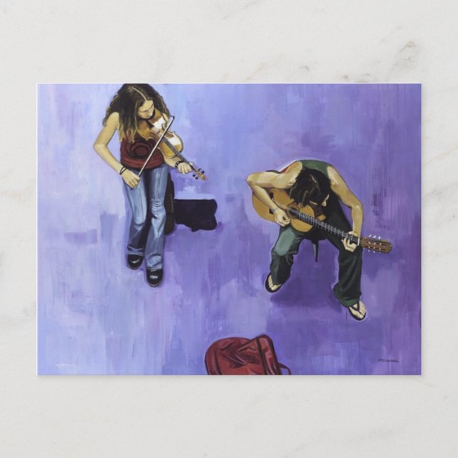 2 Jovenen Músicos Postkarte (Vorderseite)