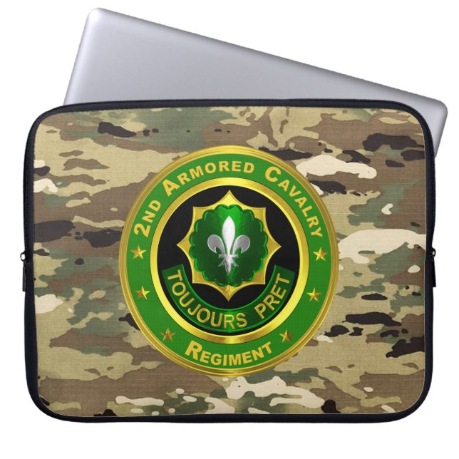 2. Kavallerie-Regiment Laptopschutzhülle (Vorderseite)