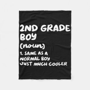 2. Klasse Boy Definition Spaß zurück zum Studium Fleecedecke