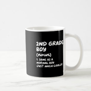 2. Klasse Boy Definition Spaß zurück zum Studium Kaffeetasse