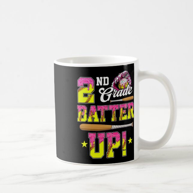 2. Klasse Butter Up Softll Eis Drip Ck Zur Schule Kaffeetasse (Rechts)