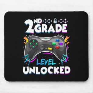 2. Klasse freigeschaltet Zurück zur Schule Erster  Mousepad