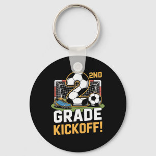 2. Klasse Fußball-Kickoff Byck Zurück Zur Schule K Schlüsselanhänger