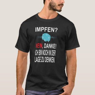 2. Klasse Gesund und ungeimpfter Impfstoff T-Shirt