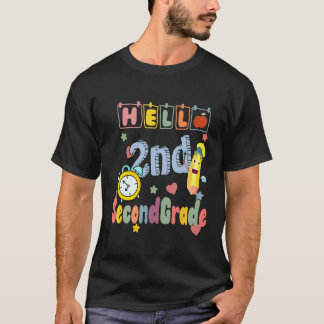 2. Klasse Hallo Zweitklässler-Team Zurück zur Schu T-Shirt