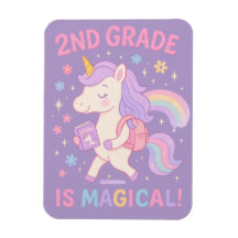 2. Klasse ist magisch zurück zur Schule Einhorn