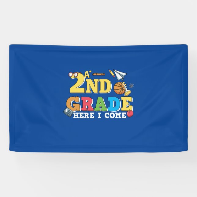 2. Klasse Lehrer 2. Klasse Hier komme ich Banner (Horizontal)