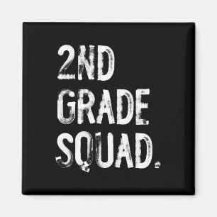 2. Klasse Squad Ck Zur Schule Schüler Lehrer Magnet