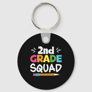 2. Klasse Squad Zweiter Lehrer Schüler Team Ck To  Schlüsselanhänger