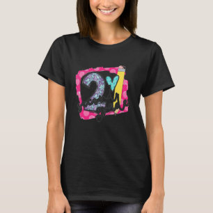 2. Klasse Stift zurück zum Schulkind T-Shirt