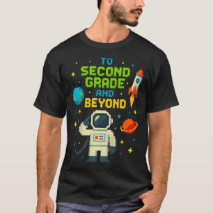 2. Klasse und weiter als Astronaut Space Boys Game T-Shirt