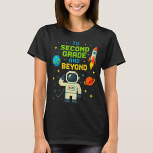 2. Klasse und weiter als Astronaut Space Boys Game T-Shirt