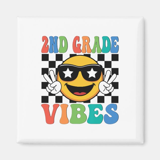2. Klasse Vibes Lehrer und Schüler der zweiten Kla Magnet (Vorne)