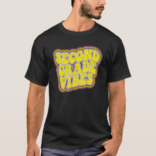 2. Klasse Vibes zurück zur Schule 2. Gr. T-Shirt