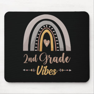 2. Klasse Vibes Zweite Klasse zurück zur Schule Mousepad
