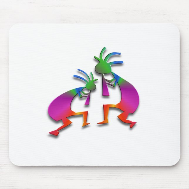 2 Kokopelli #4 Mousepad (Vorne)