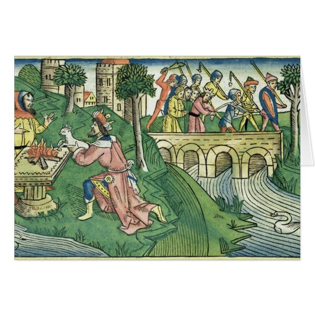 2 Königen 16 9-16 die Leute von Damaskus werden c (Vorderseite (Horizontal))