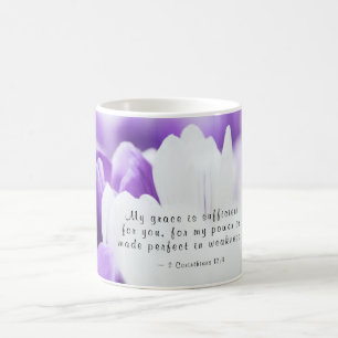 2 Korinthen 12:9 Mein Grace ist ausreichend für Si Kaffeetasse