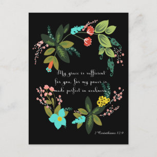 2 Korinthen 12:9 Postkarte