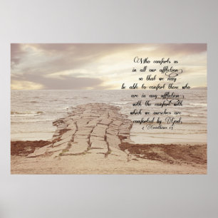 2 Korinthen 1:4 Poster