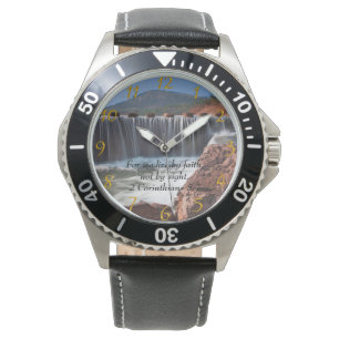 2 Korinthen 5:7 Steppsteine Armbanduhr